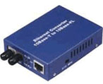 10/100Base-TX 對100Base-FX 單光纖 WDM 轉換器