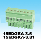 插拔式接線(xiàn)端子15EDGKA-3.5~3.81