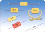 素陽 CBB20金屬化聚丙烯薄膜軸向電容器