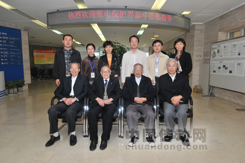中國(guó)繼電保護(hù)泰斗級(jí)專家來公司參觀指導(dǎo) 
