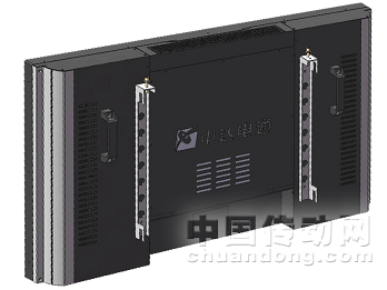 中達(dá)電通新型模塊化箱體及安裝的LCD液晶顯示單元