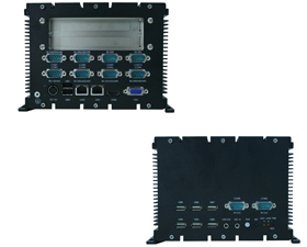 YHX-BBOX5307 亞華興無風扇嵌入式10串口、雙PCI插槽工業(yè)計算機