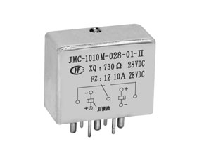 宏發(fā)電聲 1/5立方英寸一組轉換觸點密封磁保持繼電器 JMC-1010M