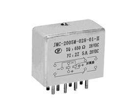 宏發(fā)電聲 1/5立方英寸兩組轉換觸點密封磁保持繼電器 JMC-2005M