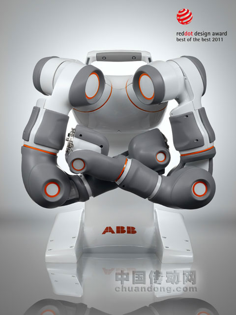 ABB機(jī)器人榮獲2011年紅點(diǎn)設(shè)計(jì)大獎(jiǎng)