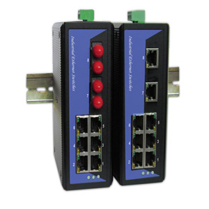 九漢科技 HIE-308系列2光6電工業(yè)以太網(wǎng)交換機