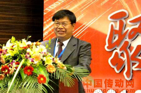 臺達電源系統(tǒng)事業(yè)群營運總經理蔡文蔭博士發(fā)表致辭
