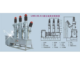 東開(kāi)電氣 LW8-40.5系列六氟化硫斷路器