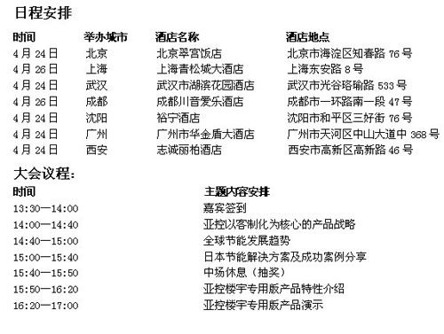 亞控節(jié)能解決方案暨樓宇專用版發(fā)布會將于4月24日隆重召開