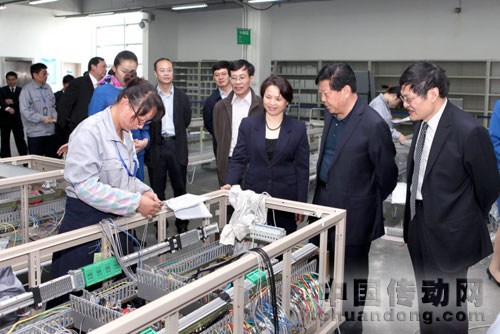 國(guó)電南自集團(tuán)公司黨組書記李慶奎到國(guó)電南自公司調(diào)研