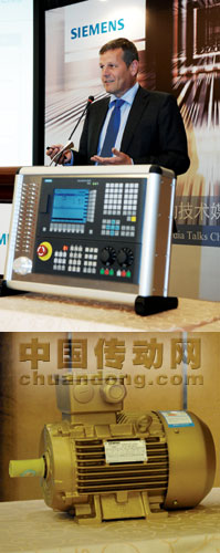 西門子股份公司工業(yè)業(yè)務(wù)領(lǐng)域驅(qū)動技術(shù)集團(tuán)首席執(zhí)行官Ralf-Michael Franke