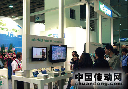 新漢在COMPUTEX展現(xiàn)場(chǎng)展位