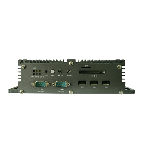 西安德創(chuàng) BOX-7610Intel 凌動雙核低功耗處理器工控機